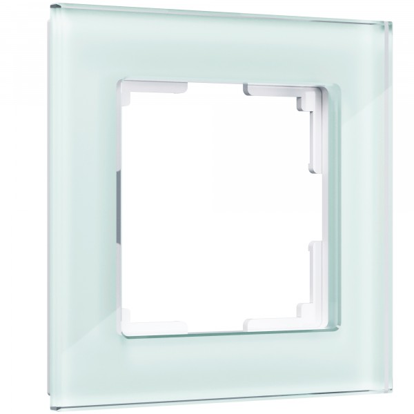 Рамка на 1 пост Werkel WL01-Frame-01 Favorit (натуральное стекло) - купить в Воронеже