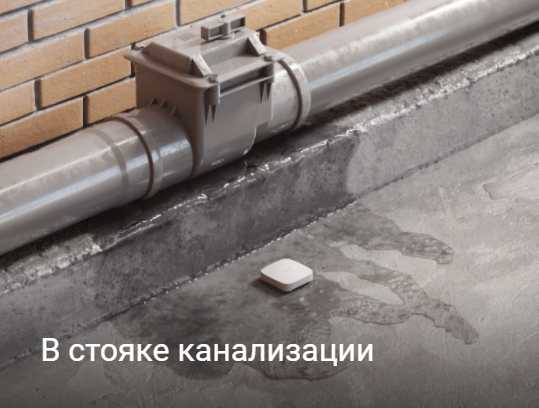 Датчик обнаружения затопления Ajax LeaksProtect - купить в Воронеже