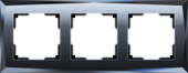 Рамка на 3 поста Werkel WL08-Frame-03 Diamant Черный